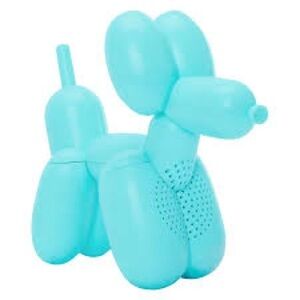 Blue Balloon Dog Portable Bluetooth Speaker